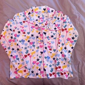 Starry Roller Rabbit Long Sleeve Pajamas